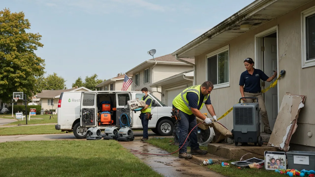 Water Damage Restoration in Ottawa, IL near me
